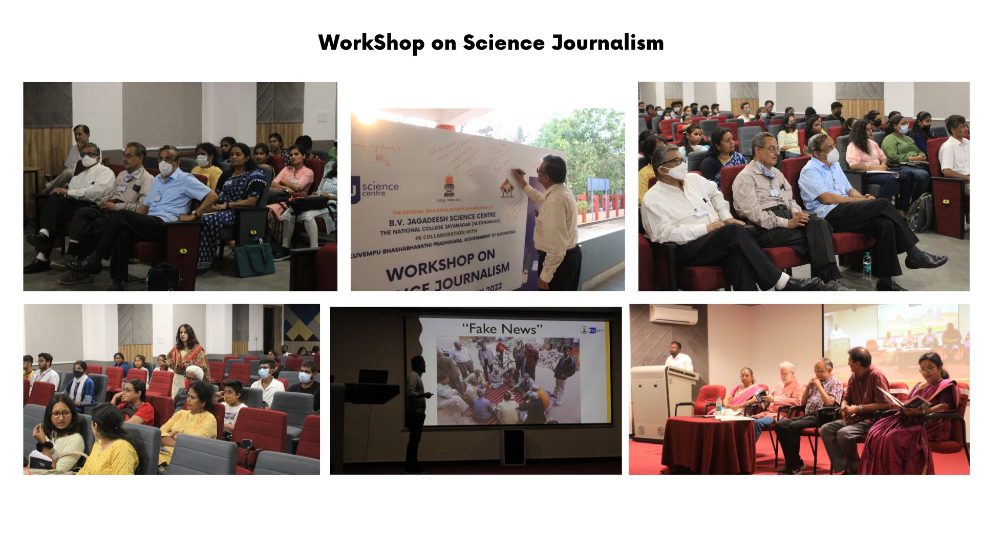 Workshop on Science Journalism